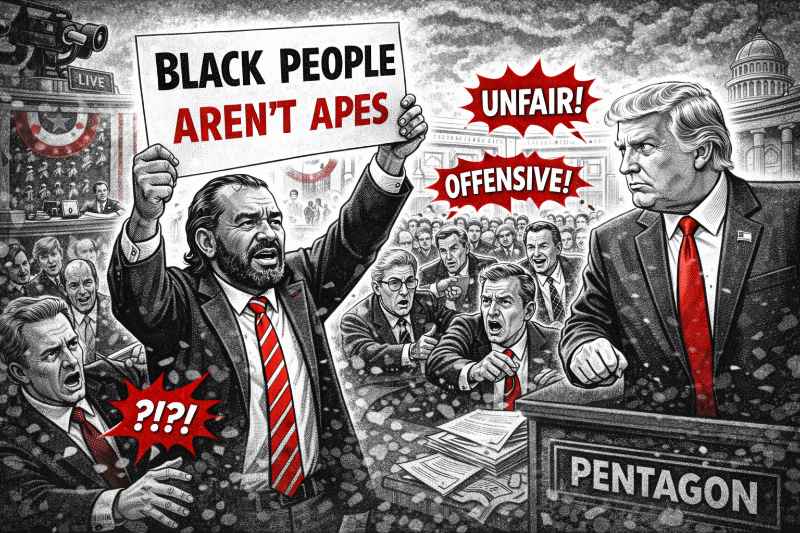 Ein Pappschild gegen den Zeitgeist