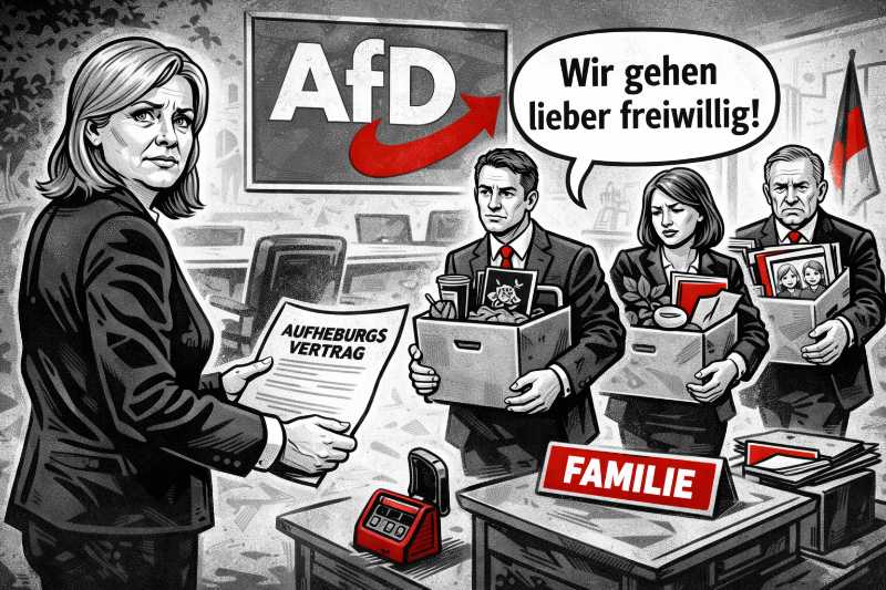 Solidarisch gekündigt: Das Büro, in dem niemand bleiben wollte