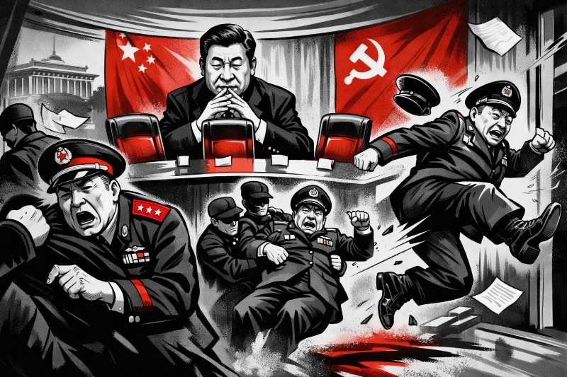 Pekings geheime Stuhlmusik: Drei Generäle verlieren plötzlich ihren Platz im Machtklub