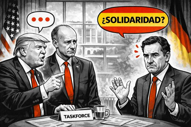 Madrid sucht Solidarität – Berlin findet erstmal den Lautlos-Modus