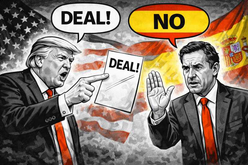 Diplomatisches Telefonspiel: Washington meldet Deal – Madrid sucht ihn noch