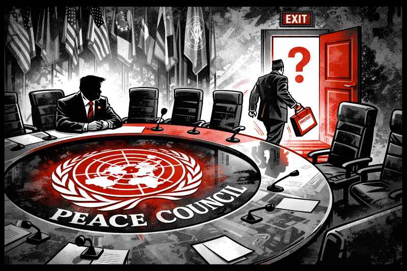 Der neue Friedensclub der Welt – erster Mitgliedstaat prüft schon die Kündigungsfrist