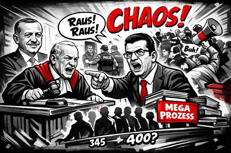 Gerichtssaal Istanbul: Staffel 1 von „Turkey’s Next Top-Angeklagter“