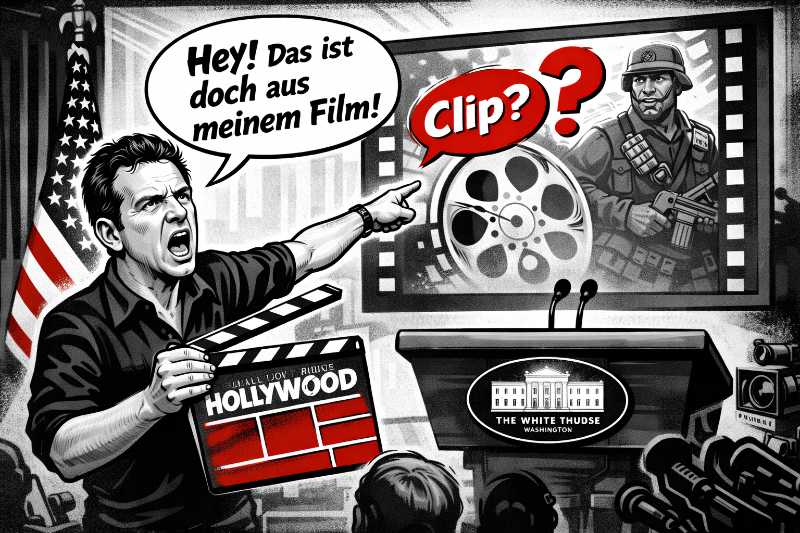 Hollywood ruft Washington an: „Entschuldigung, warum läuft mein Film in eurem Kriegsclip?
