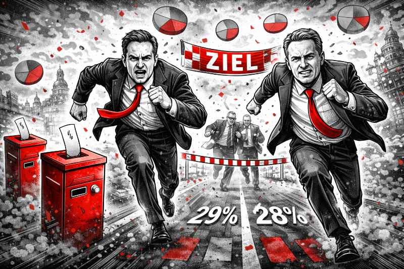 Rheinland-Pfalz im Prozent-Krimi: Umfrage zeigt Kopf-an-Kopf-Rennen vor der Landtagswahl