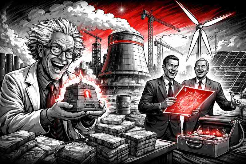 Die Rückkehr der Mini-Reaktoren – oder: Wie man mit Atomfantasien Energiepolitik betreibt