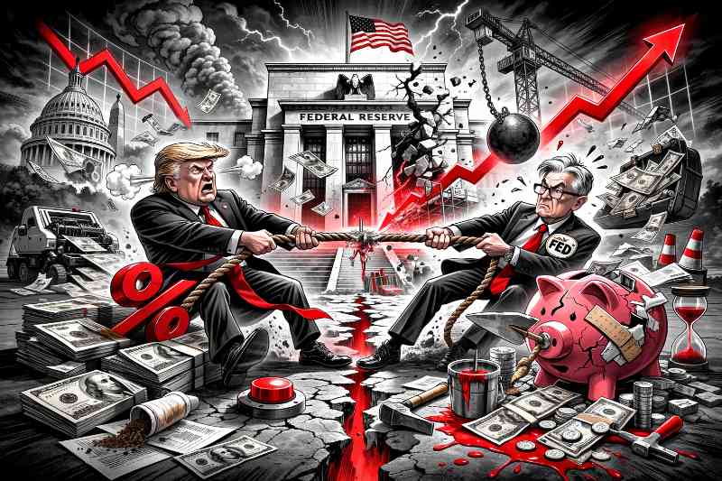 Der große Zinskrieg: Wenn Geldpolitik auf Reality-TV trifft