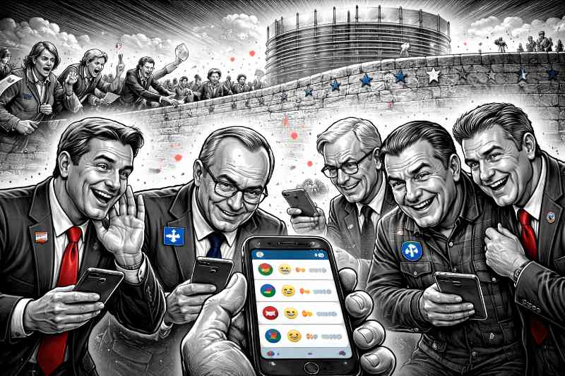 Brandmauer mit Gruppenchat: Wie Europas Politik plötzlich im WhatsApp-Modus regiert