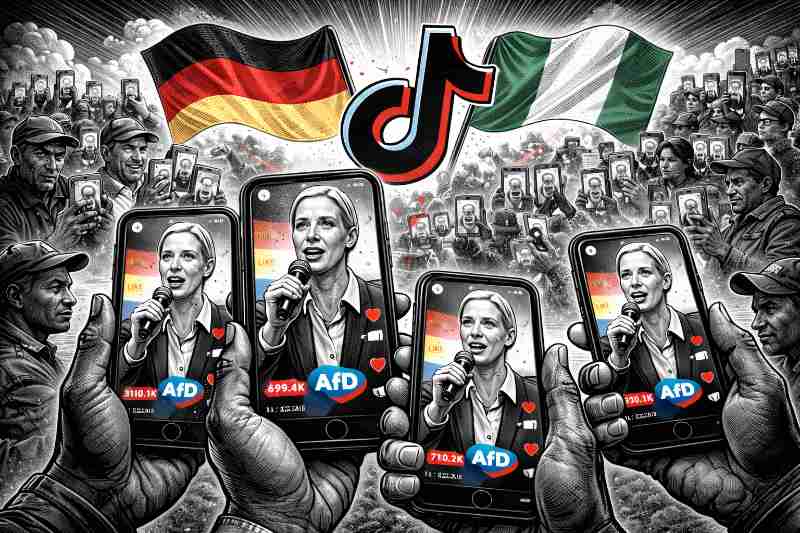 Der internationale TikTok-Fanclub der deutschen Innenpolitik: Wenn Lagos plötzlich mehr über Berlin weiß als Berlin