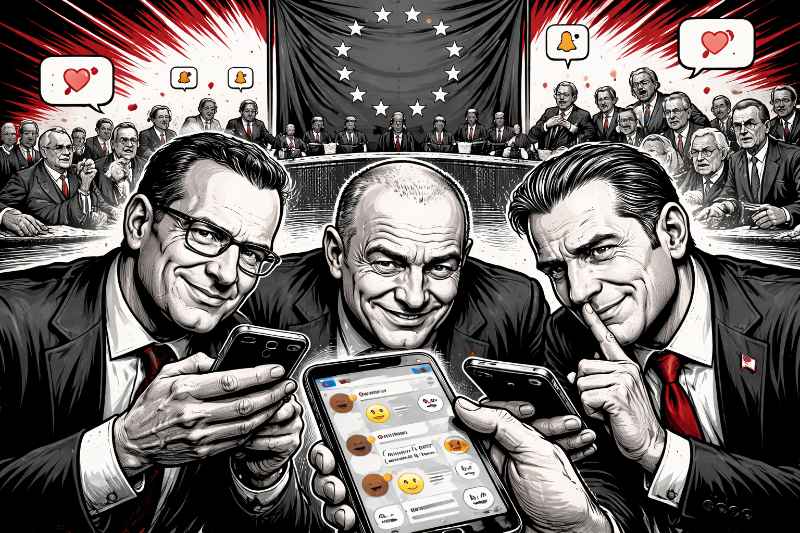 Der große Brüsseler Chat: Wie man gemeinsam schreibt, ohne gemeinsam zu arbeiten