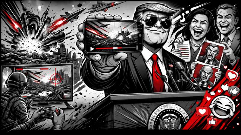 Level Up im Weißen Haus: Wenn Politik wie ein Actionspiel durchgespielt wird