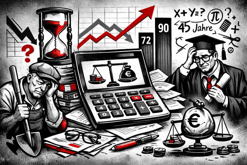 Rechnen bis zur Rente: Wenn Gerechtigkeit zur Matheaufgabe wird