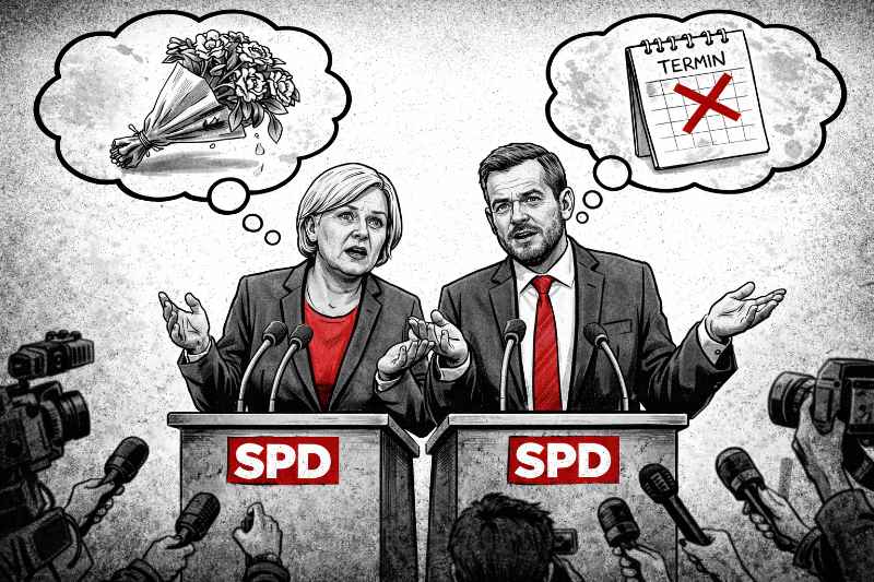 Blumen vertagt, Verantwortung erklärt: Wenn Krisen den Terminkalender umschreiben