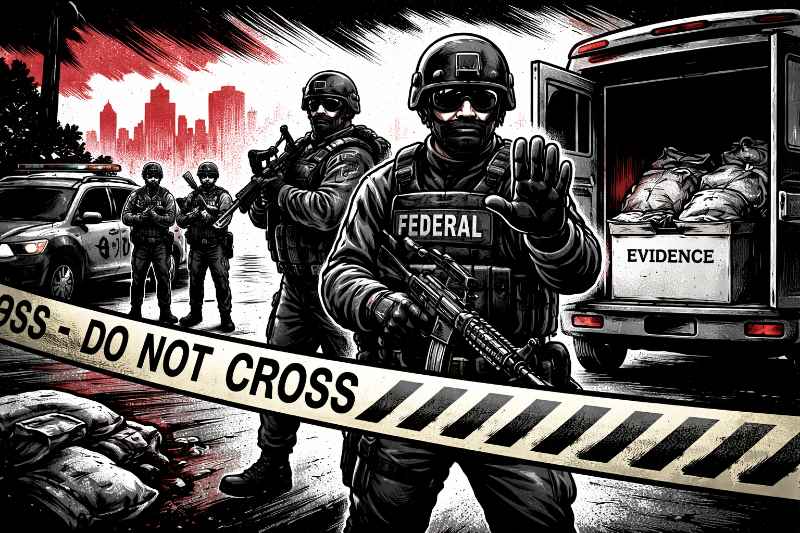 Die große Unsichtbarkeits-Show: Wenn Ermittlungen einfach verschwinden