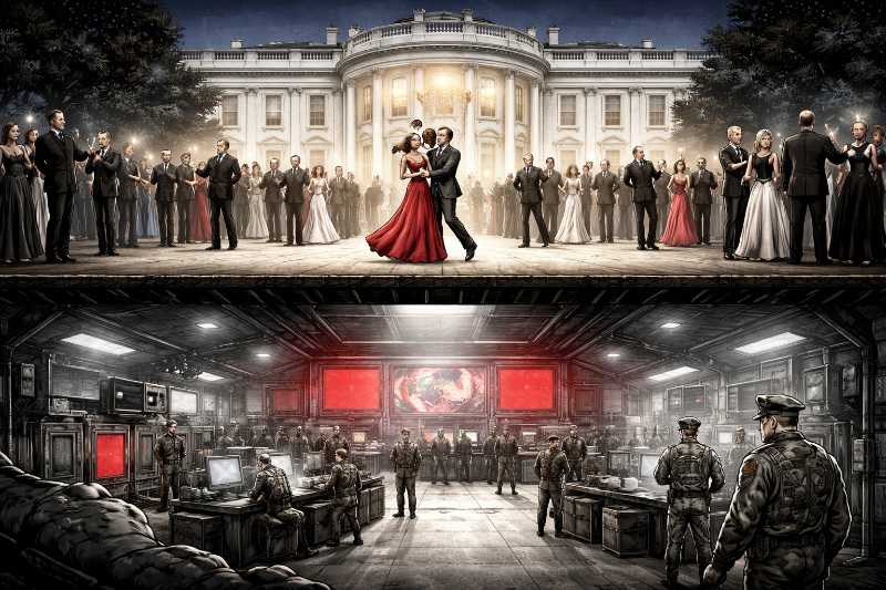 Tanzen über dem Geheimkeller: Washingtons teuerstes Versteckspiel