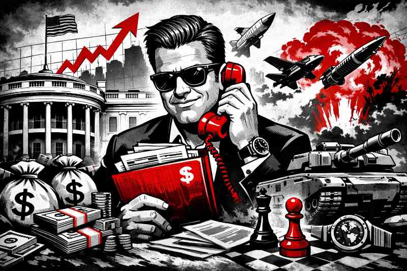 Krieg, Kapital und Kaffeemaschinen-Logik: Wenn der Markt plötzlich sehr… vorausschauend wird