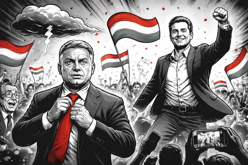Ungarns große Wahlshow: Wenn plötzlich der Nebendarsteller die Hauptrolle übernimmt