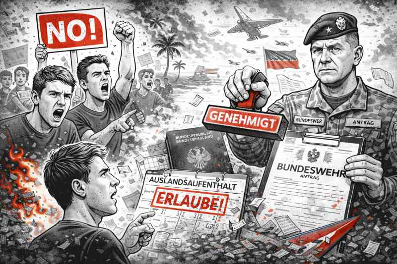 Genehmigt, bevor gefragt: Die neue Wehrpflicht zwischen Theorie und Formular