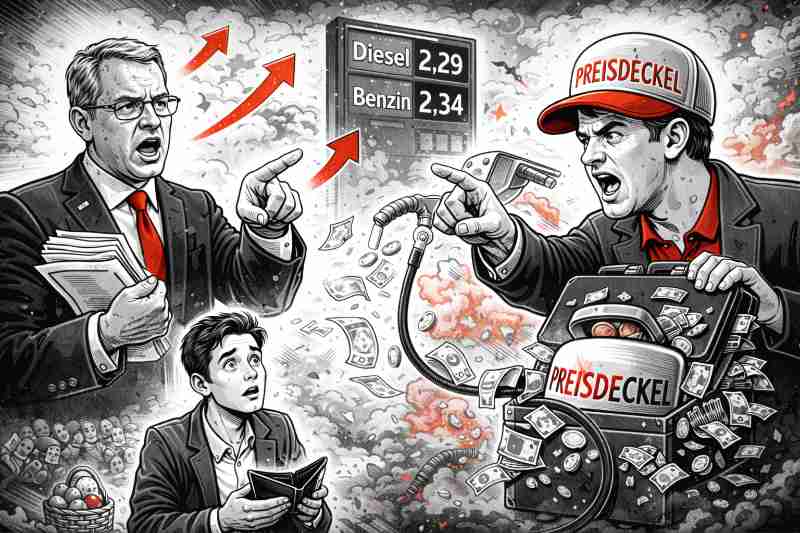 Der große Sprit-Gipfel: Wenn Ideen volltanken und die Realität leer bleibt