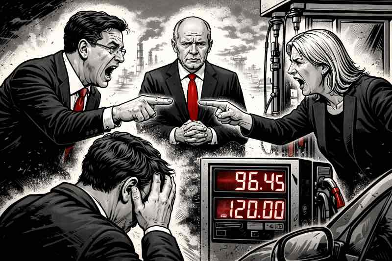 Tankstelle des Wahnsinns: Wenn Politik den Preis erklärt, aber nicht senkt