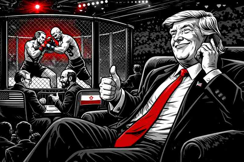 Wenn die Welt verhandelt und einer lieber zuschaut