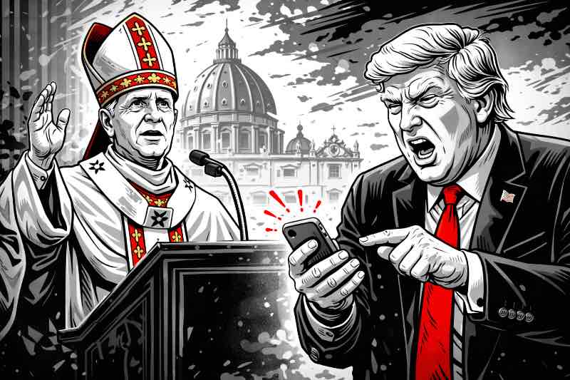 Der Papst predigt Ruhe – und die Welt dreht die Lautstärke hoch