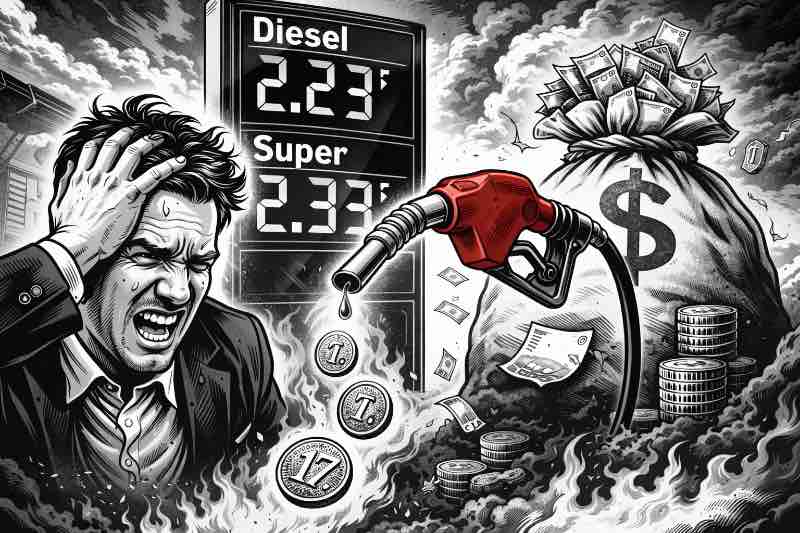 17 Cent Hoffnung: Wenn der Tankrabatt zum Trinkgeld wird