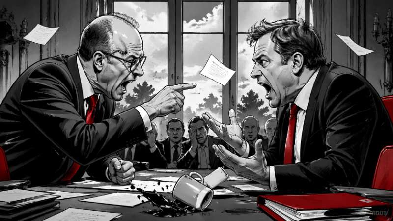 Wenn Worte lauter werden als Beschlüsse: Die große Regierungssinfonie in Moll