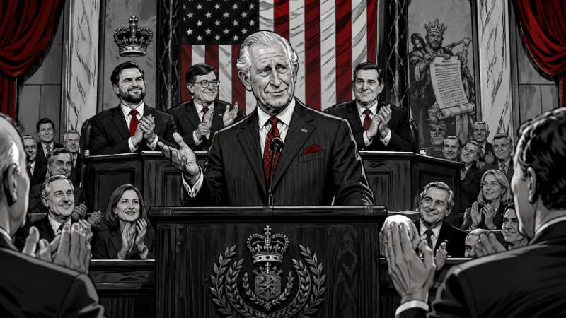 Applaus für alle: Wie ein König den Kongress gleichzeitig lobte und ertappte