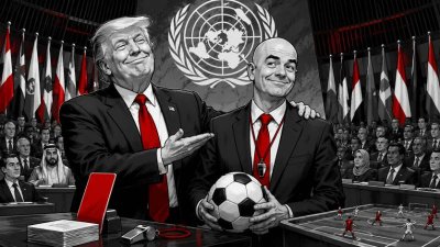 Donald Trump gründet die Vereinigten Fußballstaaten – Gianni Infantino soll künftig den Planeten anpfeifen