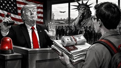Einreise nach Trumpistan: Bitte reichen Sie auch Ihre Kindheit ein