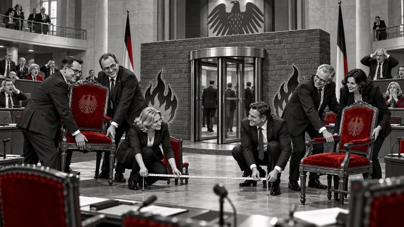 Grafik: AfD und BSW: Kuscheln hinter der Brandmauer