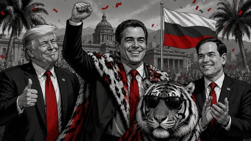 Grafik: Wenn ein Tiger Präsident wird