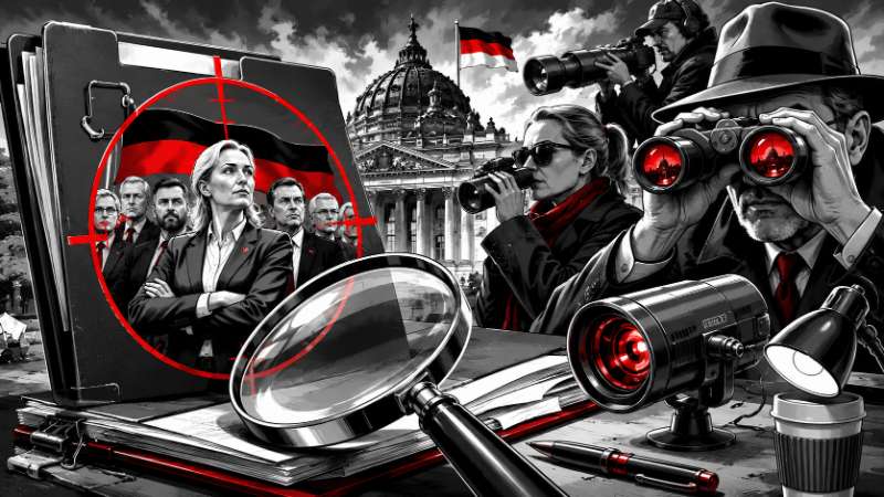 Grafik: Das große deutsche Beobachtungs-Karussell