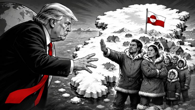 Grafik: Trump startet neuen Flirt mit Grönland