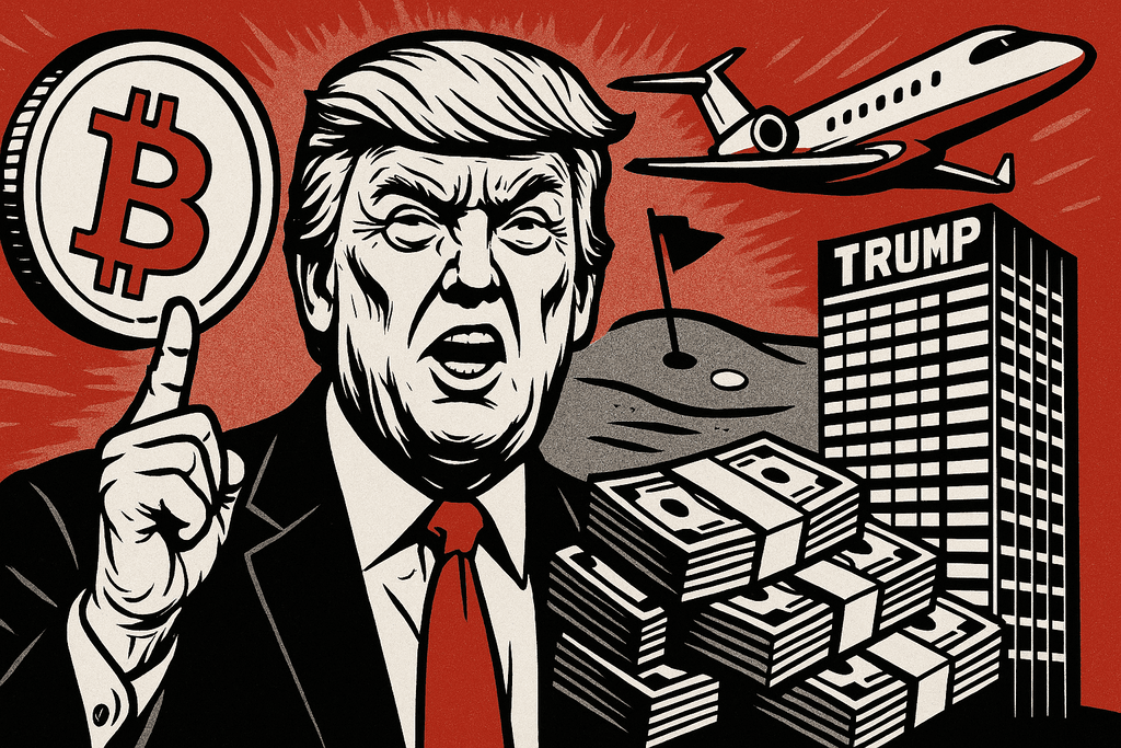 Make Yourself Rich Again – Wie Donald Trump das Präsidentenamt zur Goldgrube umdeklariert hat