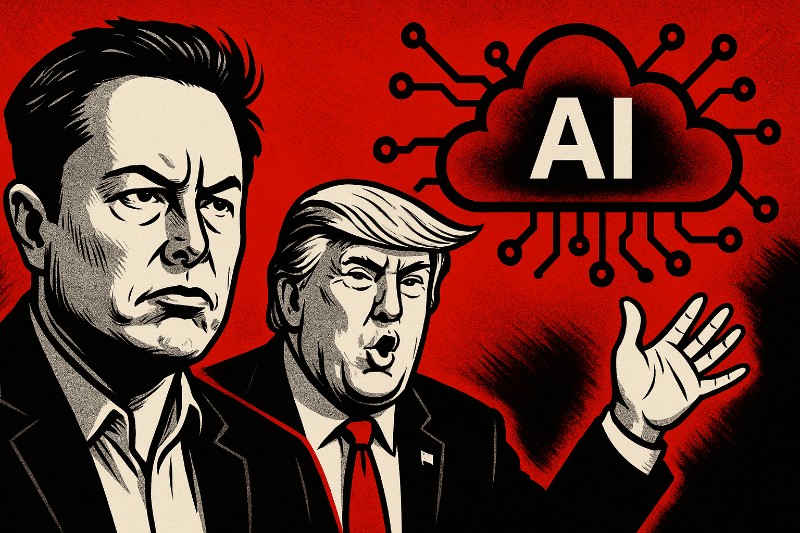 GROK’N’ROLL – Elon Musks KI jetzt offiziell Trump mit WLAN