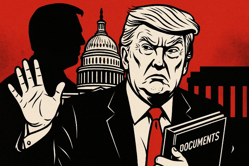 Donald und die Epstein-Akte: „Ich war nicht da – und wenn doch, dann freiwillig!“