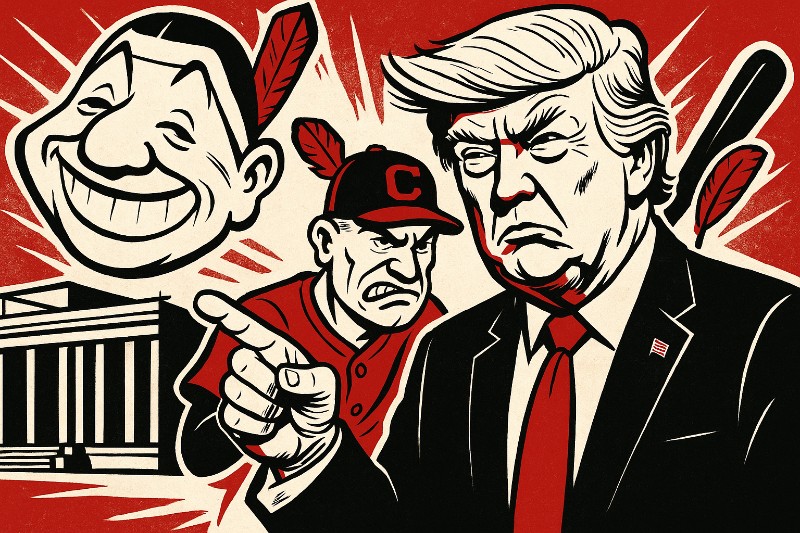 Make Mascots Great Again: Donald Trump will Indianer zurückbringen – auf Helme und Baseballmützen!