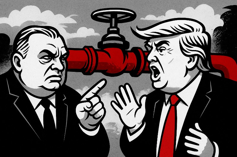 Öl ins Feuer der Freundschaft – Wie Trump, Orbán und die Druschba-Pipeline eine ménage à trois der geopolitischen Absurdität inszenieren