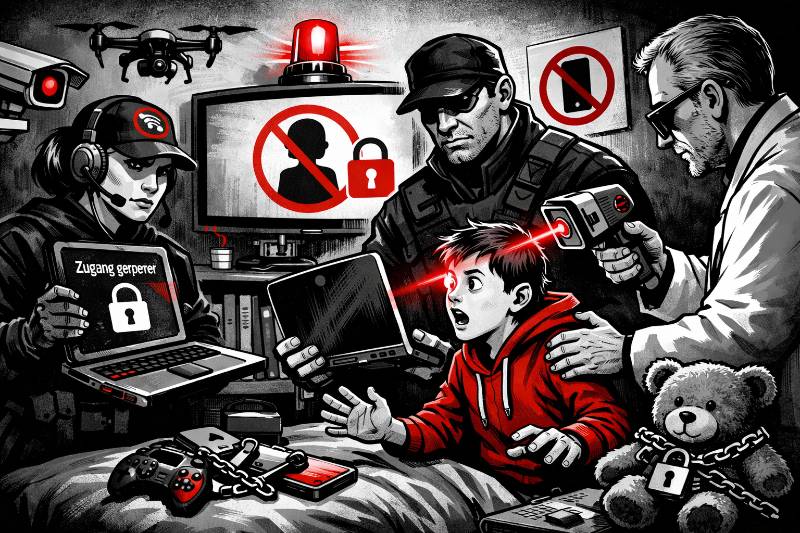 Operation WLAN-Entzug – Wie die Republik das Kinderzimmer neu erfindet