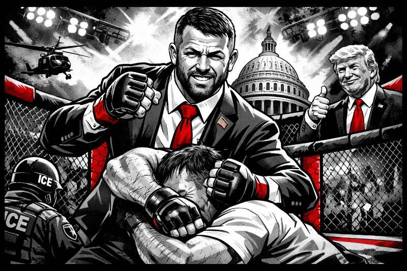 Der Senator mit dem Würgegriff: Wie Washington plötzlich einen MMA-Kämpfer ins Kabinett schickt