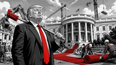 Palast der Pailletten: Trump plant Amerikas teuerste Tanzfläche