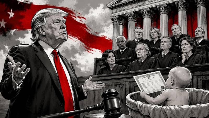 Grafik: Der große Supreme-Court-Kollaps in Washington