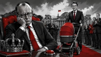 Die CDU castet den Kanzler 2.0 – und plötzlich schiebt jemand sympathisch einen Kinderwagen