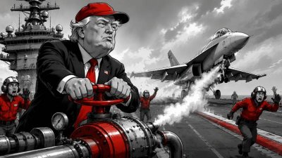 Volldampf voraus: Trump entdeckt die Flugzeugträger-Restaurierung