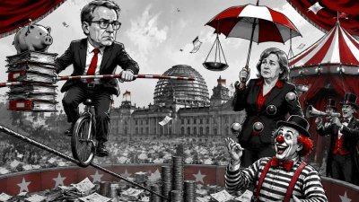 Der Steuerzirkus von Berlin – oder: Die Suche nach dem Geld, das keiner hat