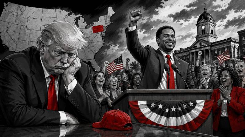 Grafik: Trump-Land wackelt: Blauer Alarm in Pennsylvania