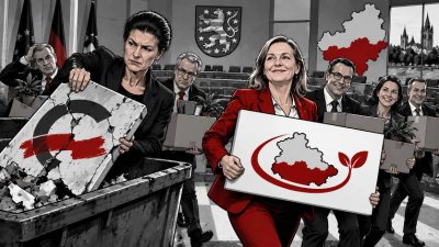 BSW Thüringen löst sich auf – und gründet sich vorsichtshalber gleich neu