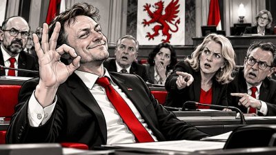 AfD im Finger-Fettnäpfchen: Wenn selbst die Hand politisch rechts abbiegt